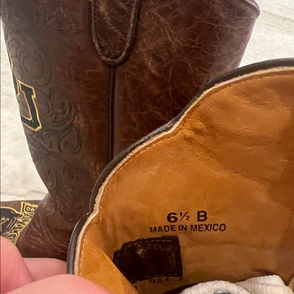 Baylor Game Day Boots - Picture 5 of 5